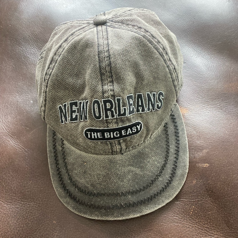New Orleans Baseball Caps, light and Dark Grey